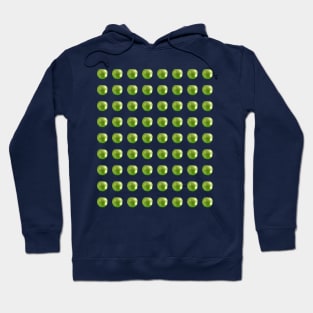 Green apple patern Hoodie